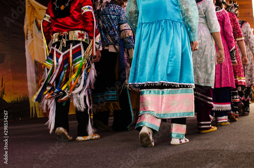 Konstfotografi Iroquois Women Dancers