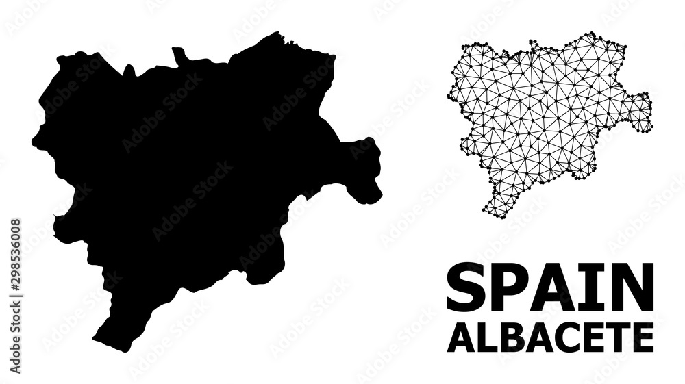 Solid and Carcass Map of Albacete Province