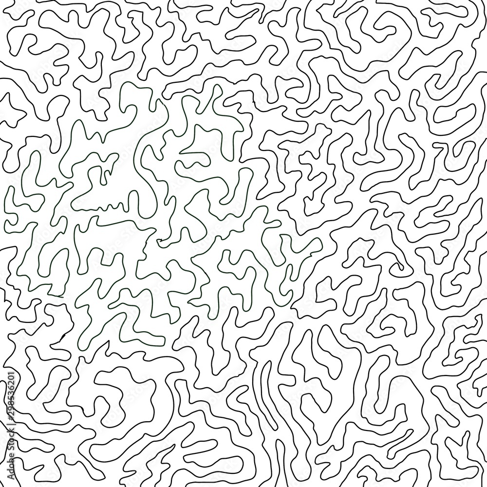 astratto illustrazione labirinto minimale