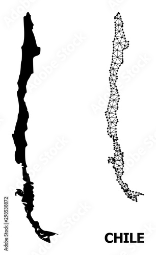 Solid and Carcass Map of Chile