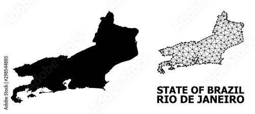 Solid and Carcass Map of Rio De Janeiro State