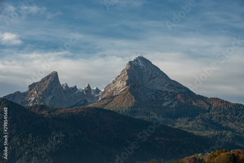 High mountain "Watzmann" in Germany -Bayern