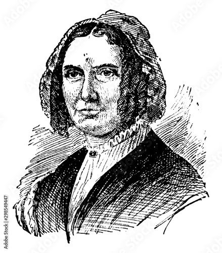 Abigail Fillmore, vintage illustration photo