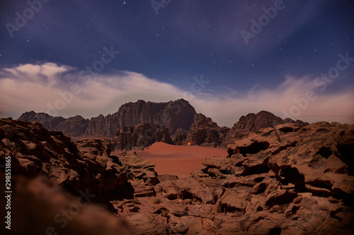 Wadi rum desert from Jordan