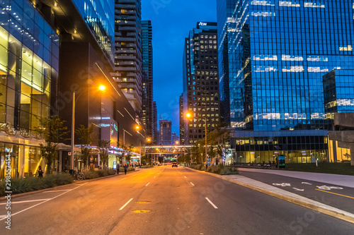 Photography TORONTO, ONTARIO / CANADA - SEPTEMBER 20 2019: Toronto downtown