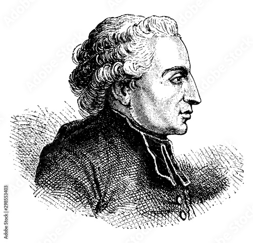 Emmanuel Joseph Sieyes, vintage illustration