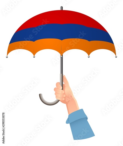 armenia flag umbrella