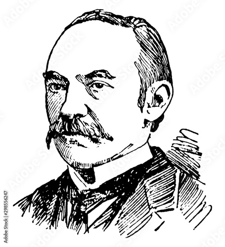 Thomas Hardy, vintage illustration