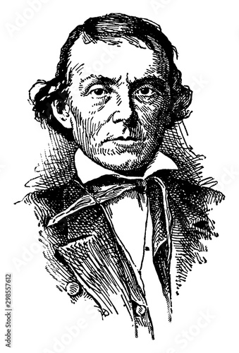 Alexander H. Stephens, vintage illustration