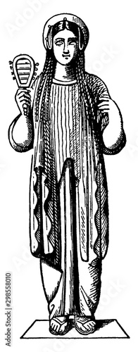 Isis vintage illustration.