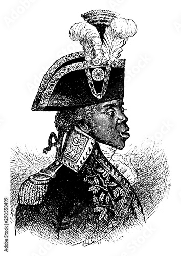 Toussaint, vintage illustration