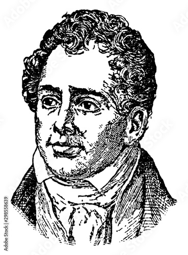 Thomas Moore, vintage illustration