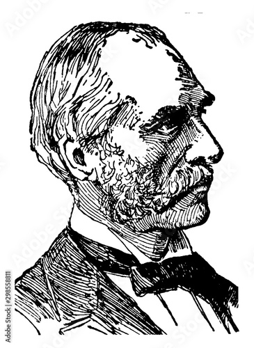 Goldwin Smith, vintage illustration