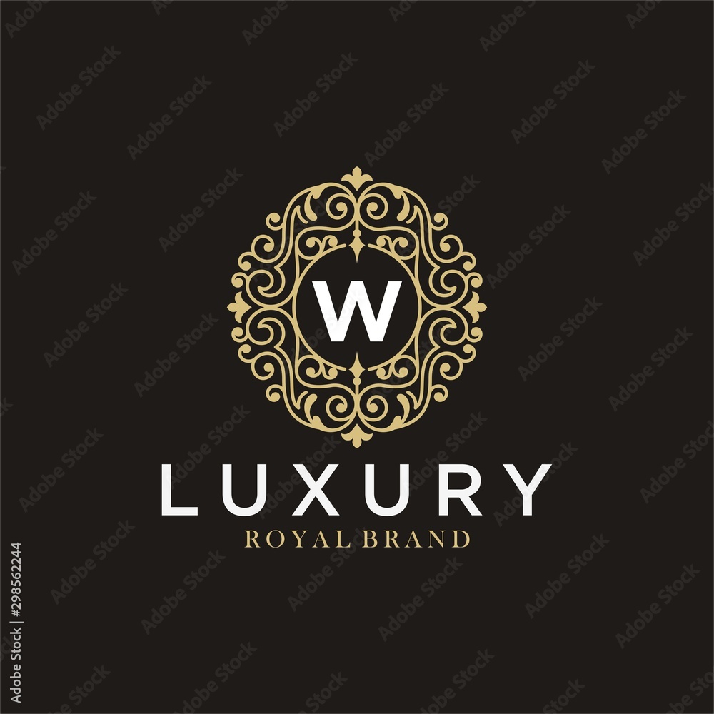 Elegant Luxury Logos Vector Illustration