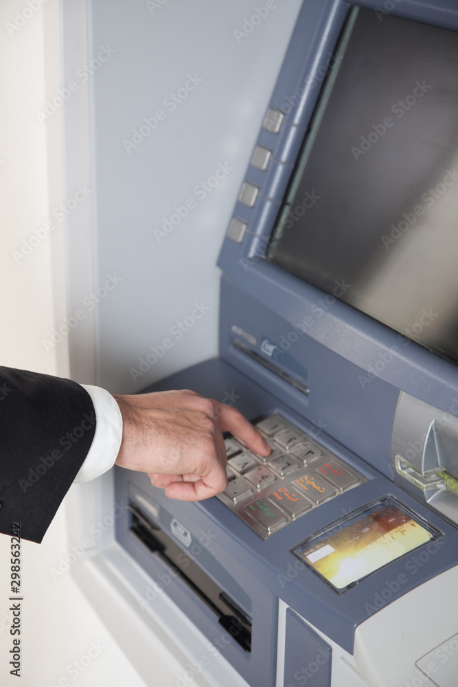 typing passwords on atm typing passwords on atm
