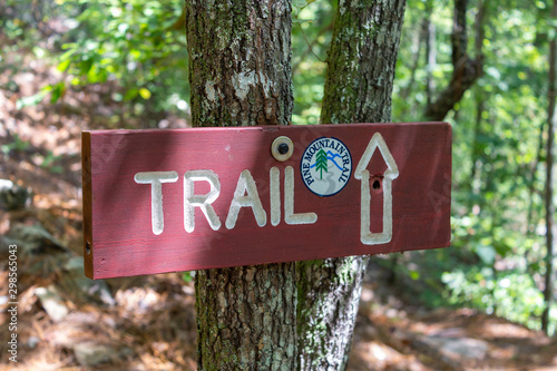 Pine Mountain Trail Sign