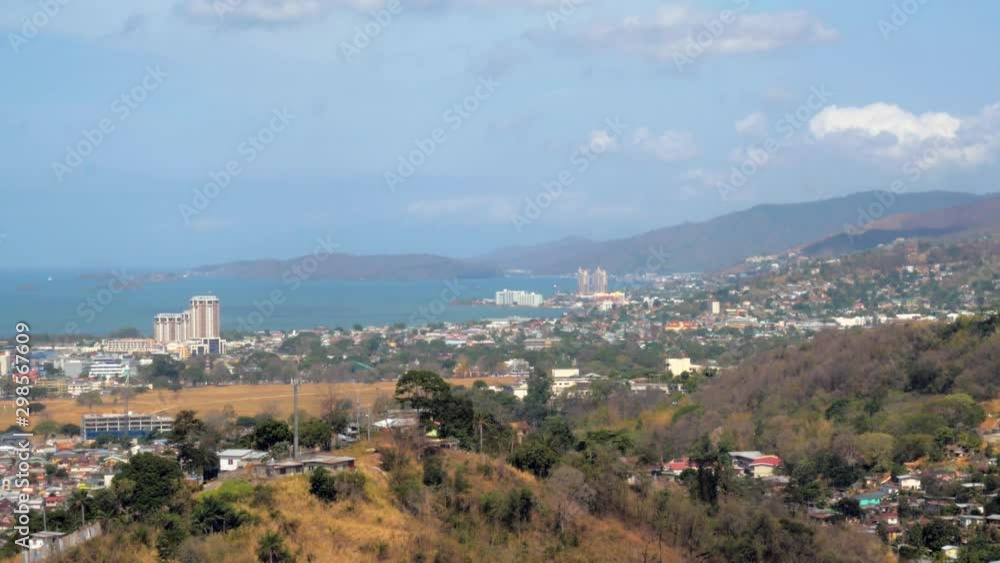 Landscape of the picturesque island of Trinidad in the Caribbean Landscape of the picturesque island of Trinidad in the Caribbean
