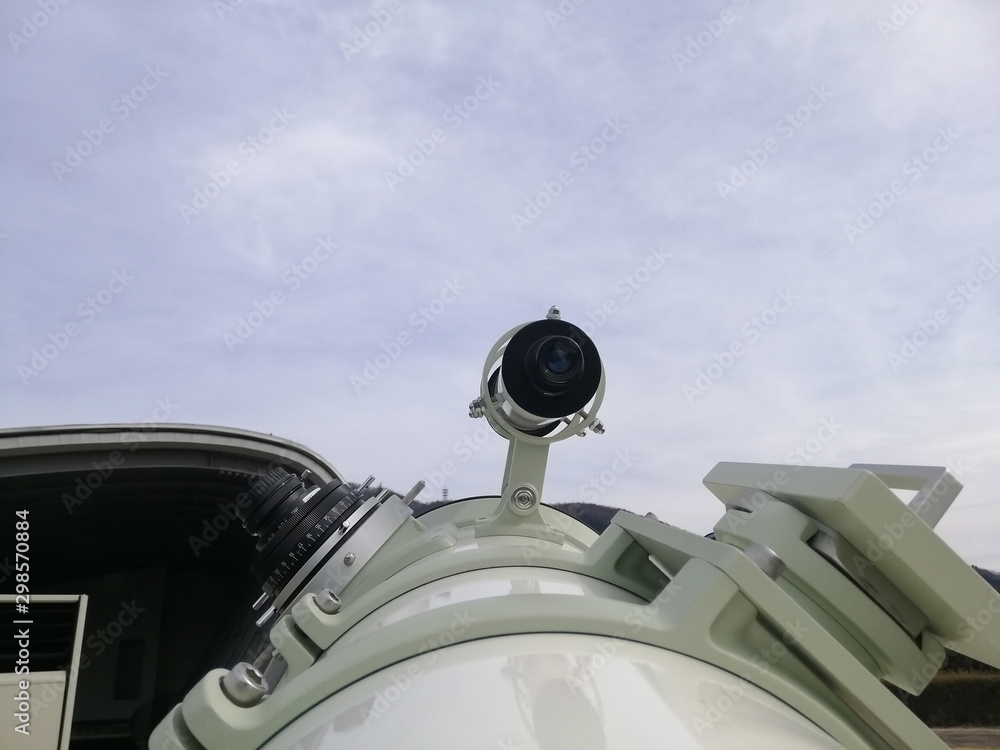 View Finder Instrument viewfinder of telescope, viewfinder of refracting device instrument for ...