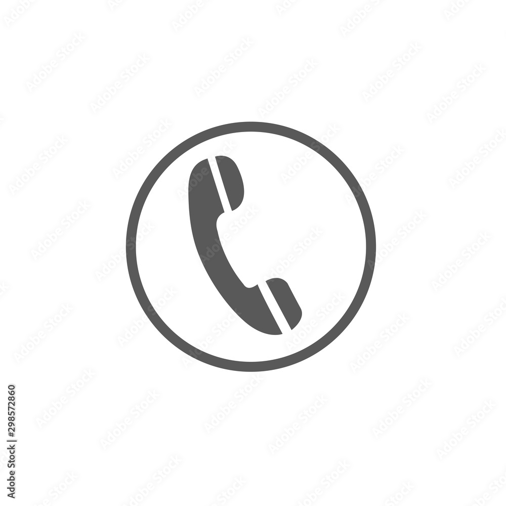 Phone icon vector isolated on white background. Telephone symbol for your design, logo, application, UI. Phone icon vector isolated on white background. Telephone symbol for your design, logo, application, UI.