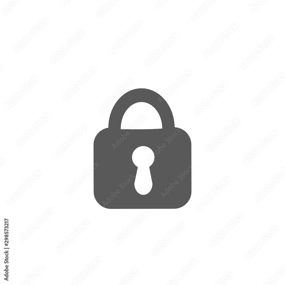 Padlock icon , vector illustration Padlock icon , vector illustration