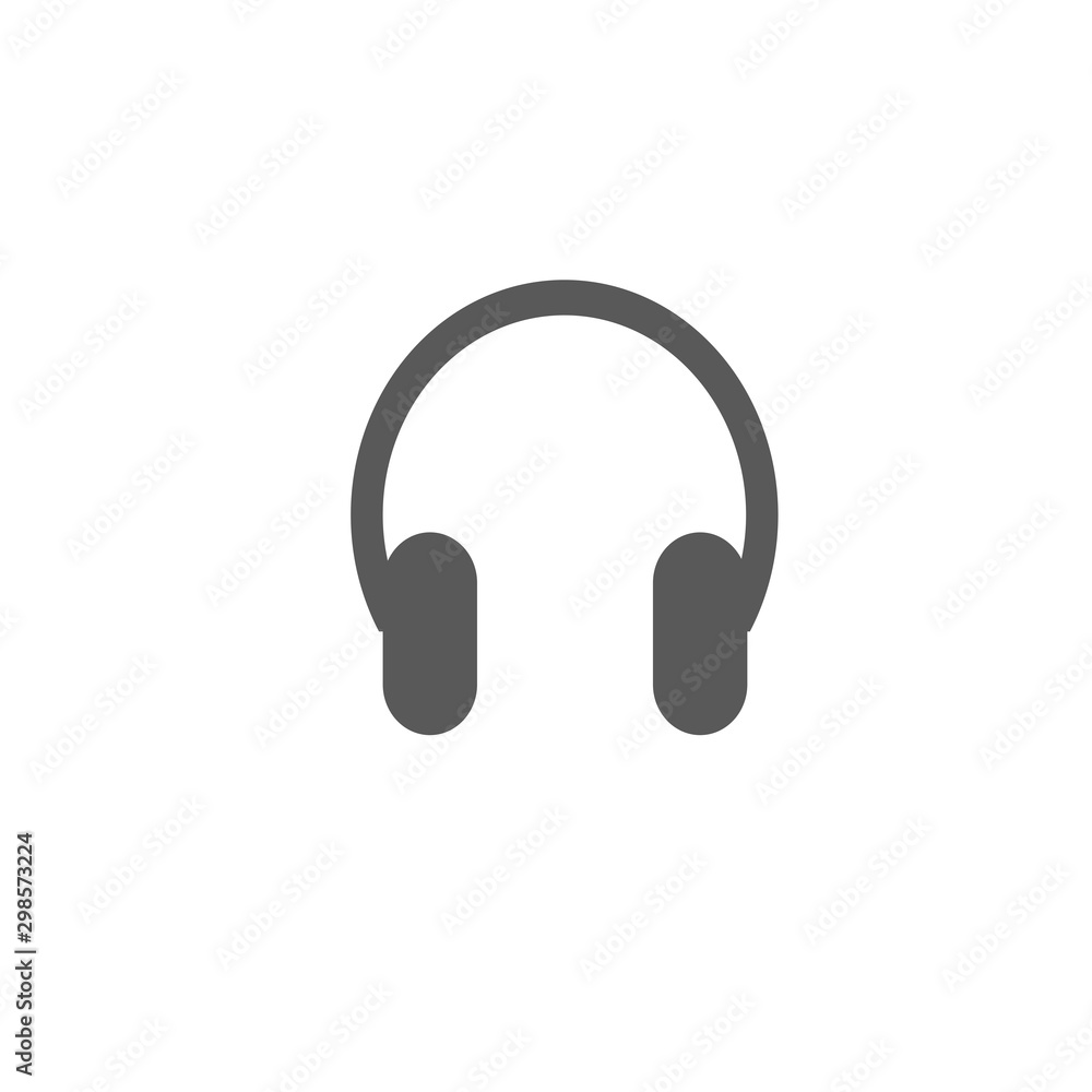 headphone icon vector isolated on white background. earphone symbol for your design, logo, application, UI. headphone icon vector isolated on white background. earphone symbol for your design, logo, application, UI.