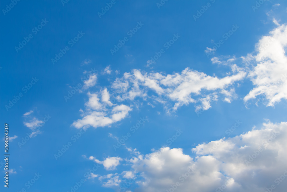 The white cloud that floats in the sky freely without shapes. Beautiful of cloud on blue sky background. The white cloud that floats in the sky freely without shapes. Beautiful of cloud on blue sky background.