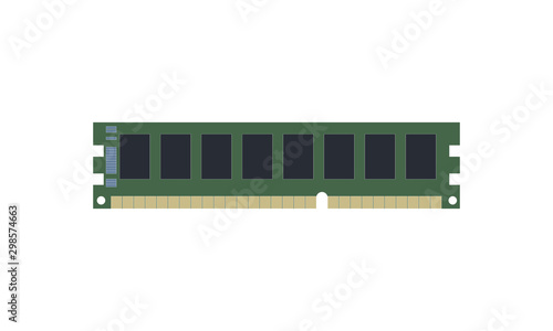 RAM icon for hardware and tech concepts
