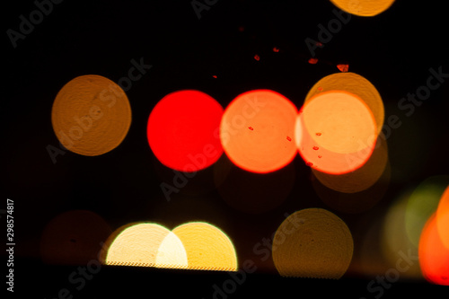 Wallpaper Mural Colorful Street Bokeh  Torontodigital.ca