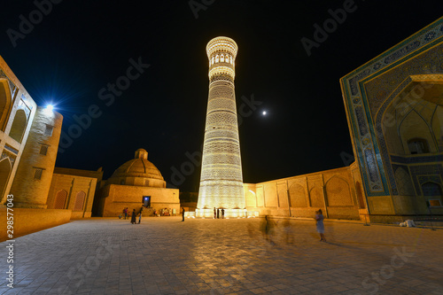 Photography Great Minaret of the Kalon - Bukhara, Uzbekistan