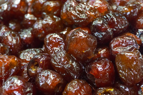Dried Chinese date,Jujube or monkey apple with syrup,herb and herbal medicine