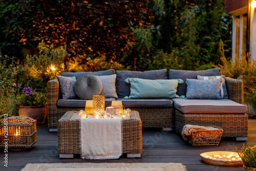 Fotografija Evening on a terrace
