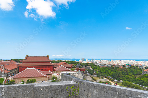 那覇市 首里城の風景