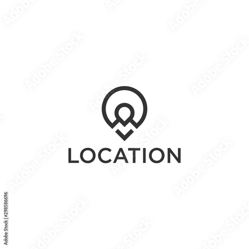 Minimalist design for a place search location