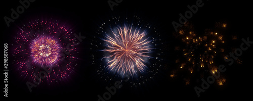 fireworks energy explode background