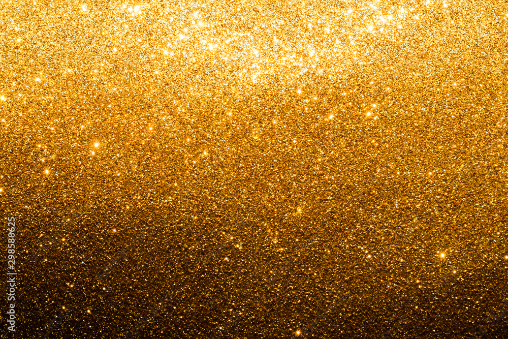 golden glitter abstract background	