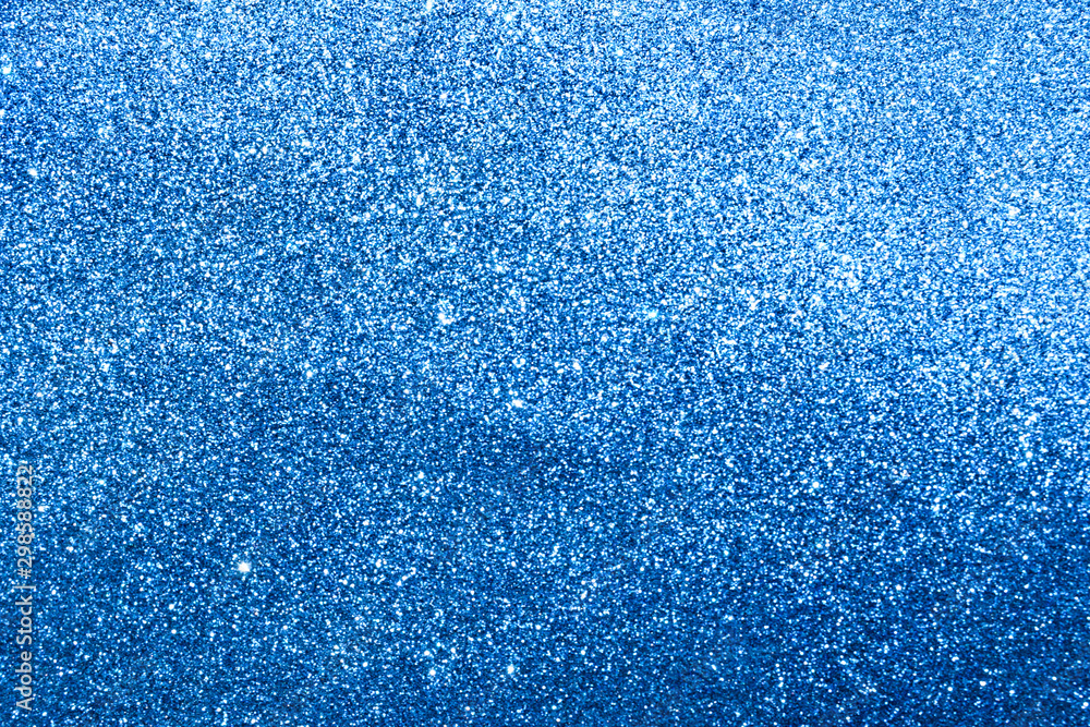 Obraz premium blue glitter abstract background 