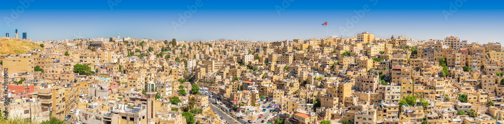 Panorama of Amman by Daylight