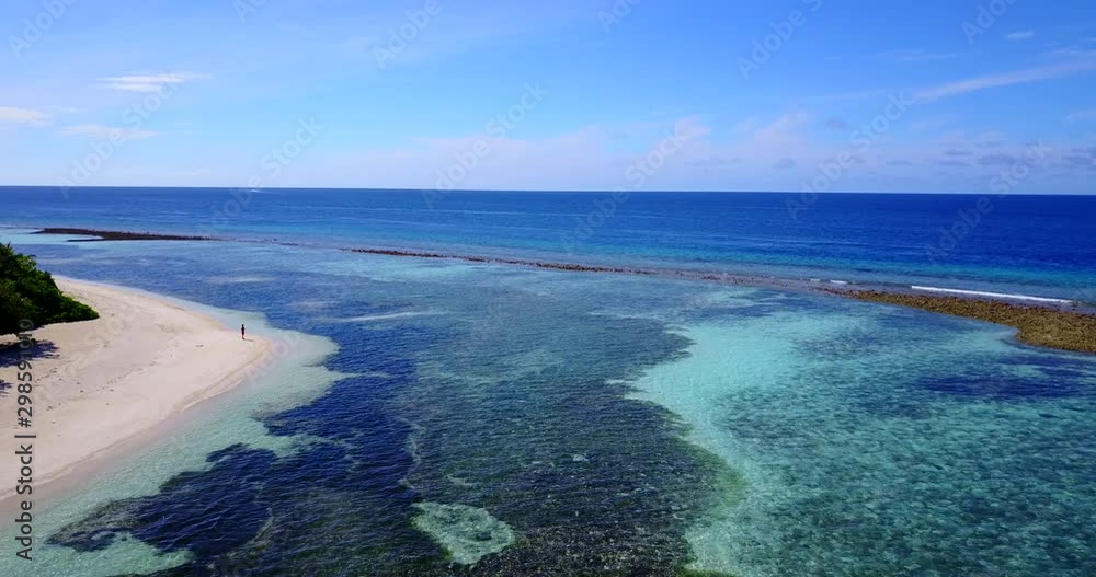 person standing in seashore of philippine sea person standing in seashore of philippine sea