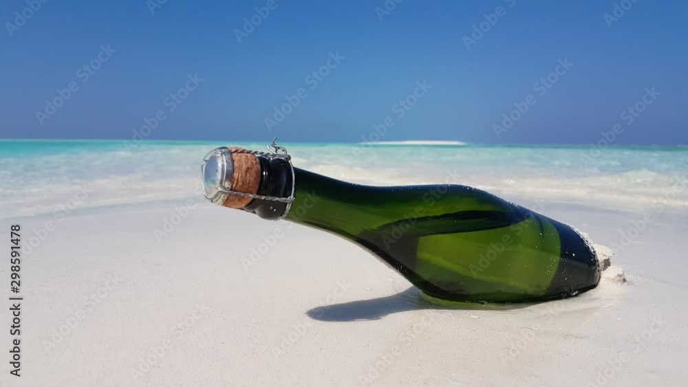 bottle of wine in sea sands of philippines bottle of wine in sea sands of philippines
