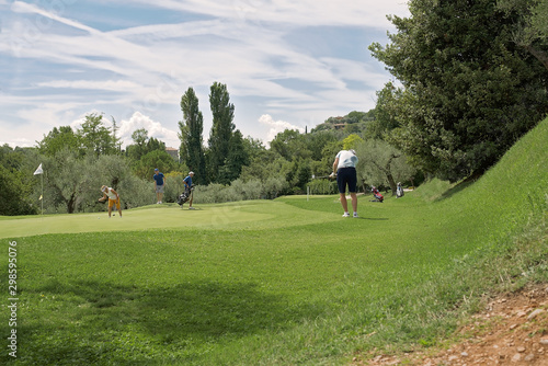 Giocare una Partita di Golf © Giuseppe Antonio Pec