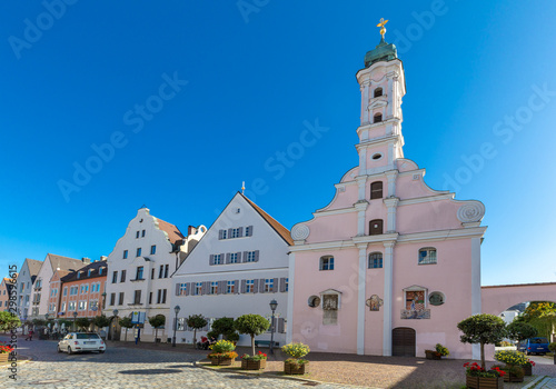 little town Aichach in Bavaria