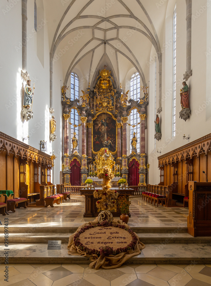 little town Aichach in Bavaria