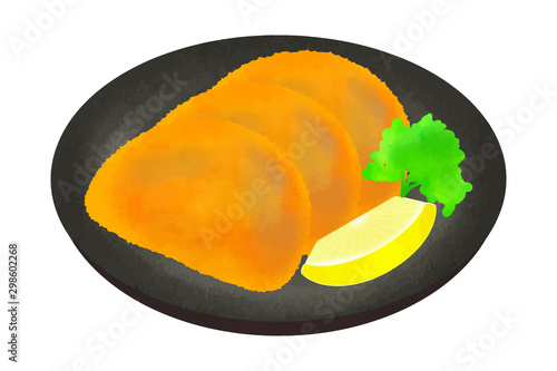 黒はんぺんフライ