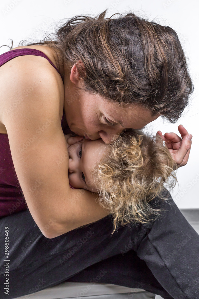 mére et sa petite fille