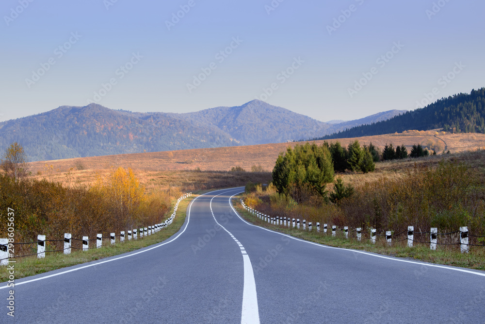road in the mountains road in the mountains