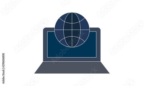 Internet connection icon for online status