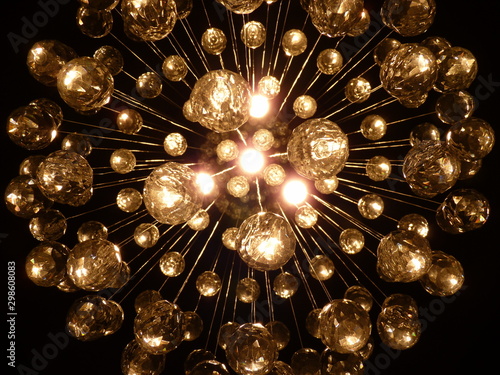 abstract background with lights