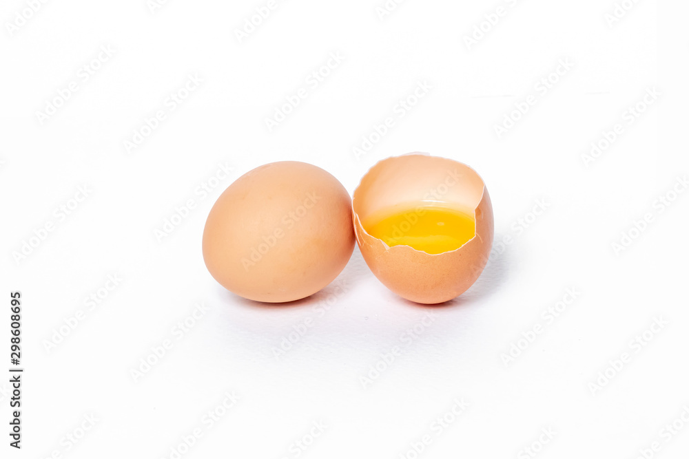 Eggs isolated on white background Eggs isolated on white background