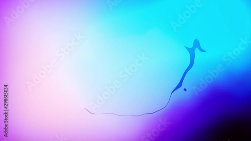 Organic liquid vibrant colors, seamlessly looping background texture