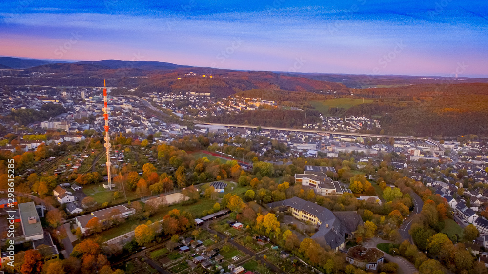 Luftaufnahme Stadt Siegen